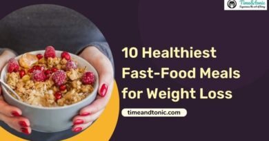 10 Healthiest Fast-Food Meals for Weight Loss